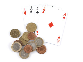 Aces and money