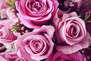 Rose Posy Wedding Bouquet