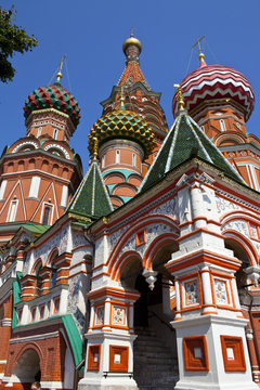 St Basil's Cathderal on Red Square, Moscow