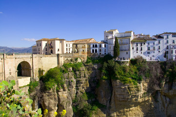 Fototapeta na wymiar Nowy Most - Ronda - Andalusien - Spanien