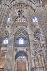 Fototapeta premium Interior de la Catedral de Salamanca.