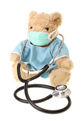 Teddybär Arzt Medizin