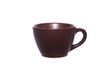 cup on white backgrounds