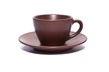 cup on white backgrounds