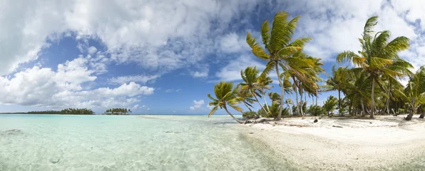 Fototapeten Paradise beach panoramic view © zimagine