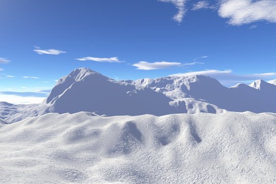 Winter im Gebirge