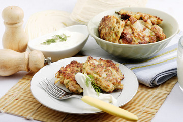 Cabbage pancakes