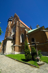 Fototapeta na wymiar Kościół Bożego Ciała - Kazimierz - Kraków - Polska
