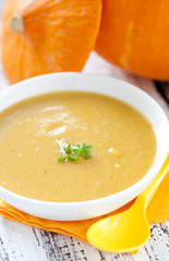 Kürbiscremesuppe