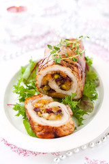 stuffed turkey breast