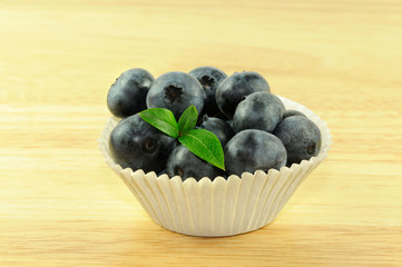 Schale Blaubeeren