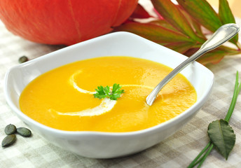 Kürbissuppe