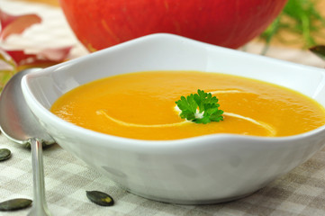 Kürbissuppe