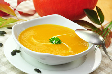 Kürbissuppe