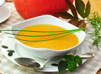 Kürbissuppe