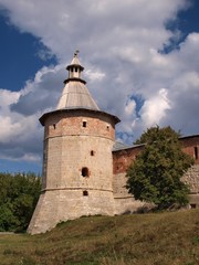 Fototapeta na wymiar Tower of Zaraisk