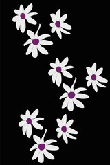 Blumen mit Hintergrund