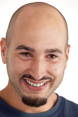 Portrait of handsome young man