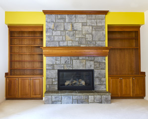 Yellow Accent Wall