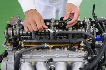 バルブクリアランス調整