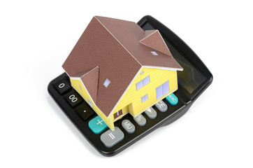 Model house and calculator