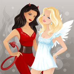 Angel and Devil