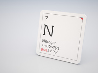Nitrogen - element of the periodic table