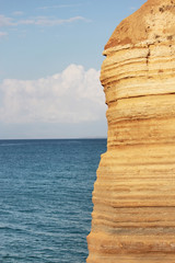 cliff in SIdari, Corfu, Greece