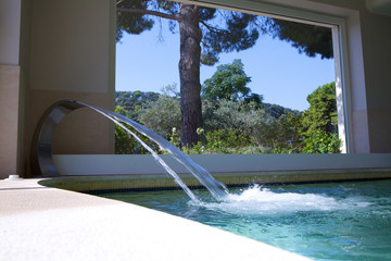 Finestra di piscina interna