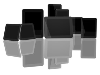 Group of Tablet Computers