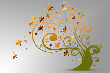 Autumn tree