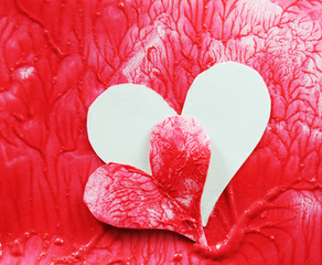 Heart transplant concept