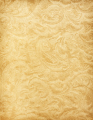 paper texture  with floral ornament