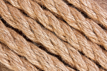 texture of the ropes