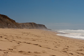 Fototapeta na wymiar Porto Novo Beach in Portugal