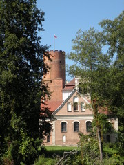 Łag&oacute;w Lubuski, zamek Joannit&oacute;w