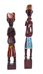 Wooden african figurine