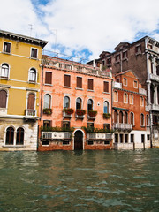 Naklejka premium View of design tower in Venice, Italy
