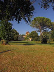 Fototapeta na wymiar Castle Malromé, Toulouse-Lautrec, Gironde, Aquitaine
