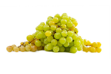 Fresh green grapes