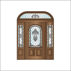 wooden door