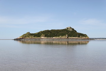 Baie du Mont-Saint-Michel en Normandie