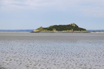 Baie du Mont-Saint-Michel en Normandie	