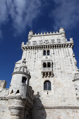 Fototapeta na wymiar Torre de Belem in Lisbon