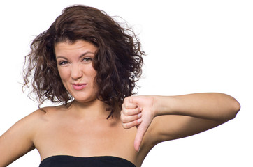 Obraz premium Beautiful brunette