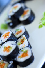 Sushis, japonais, cuisine, gastronomie, asiatique