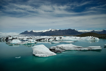 Gletscherlagune Jökulsarlon auf Island