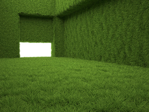 Grass room