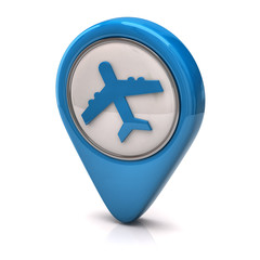 Obraz premium Airplane icon