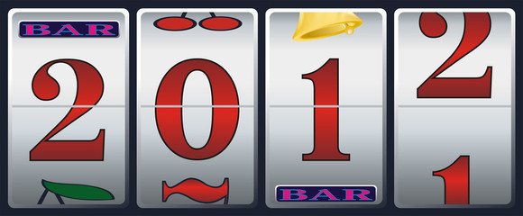 new year in slot machine